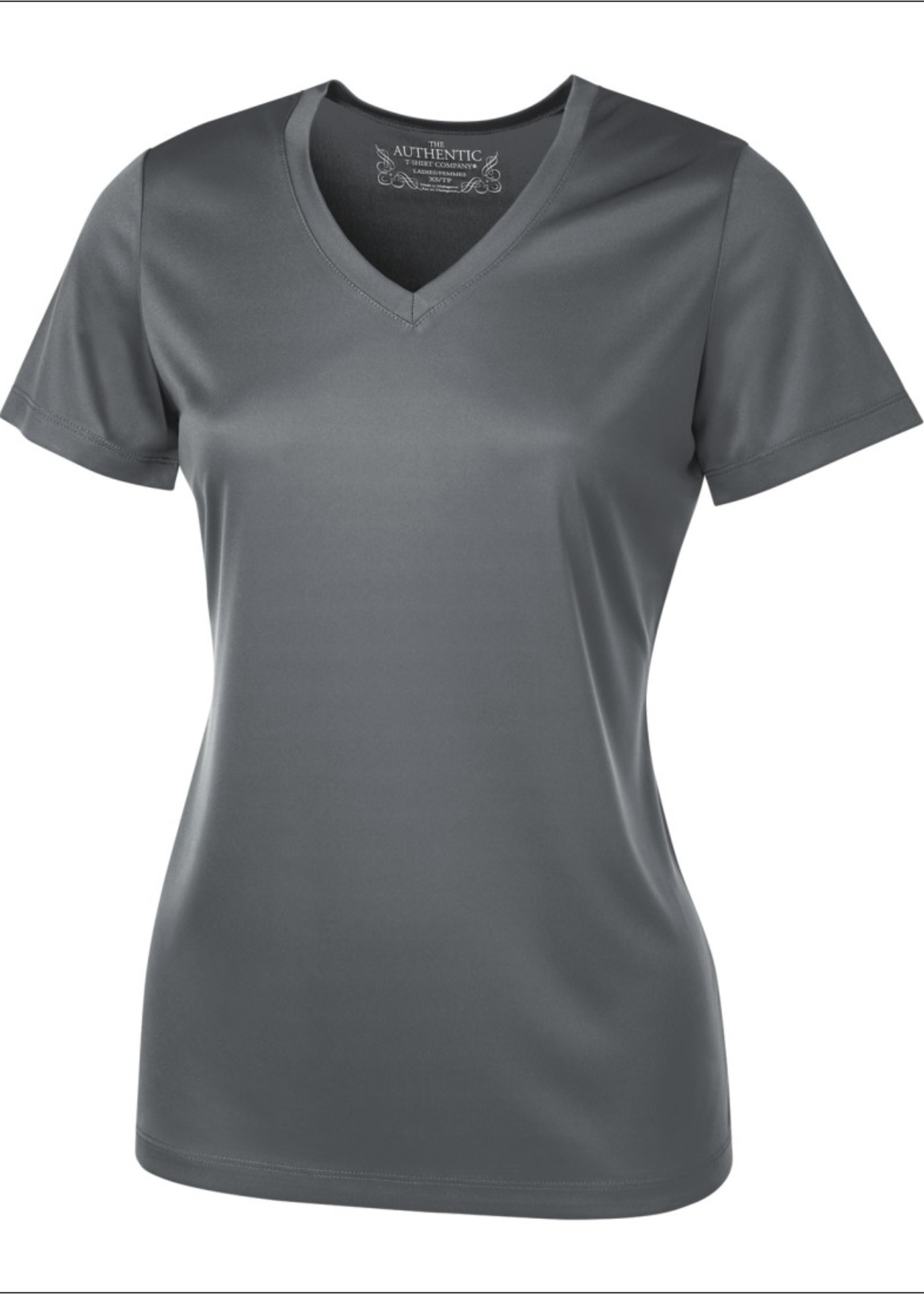 Ladies V-Neck T-Shirt - Polyester - ATC L3520