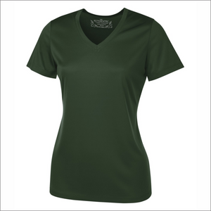 Ladies V-Neck T-Shirt - Polyester - ATC L3520