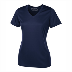 Ladies V-Neck T-Shirt - Polyester - ATC L3520