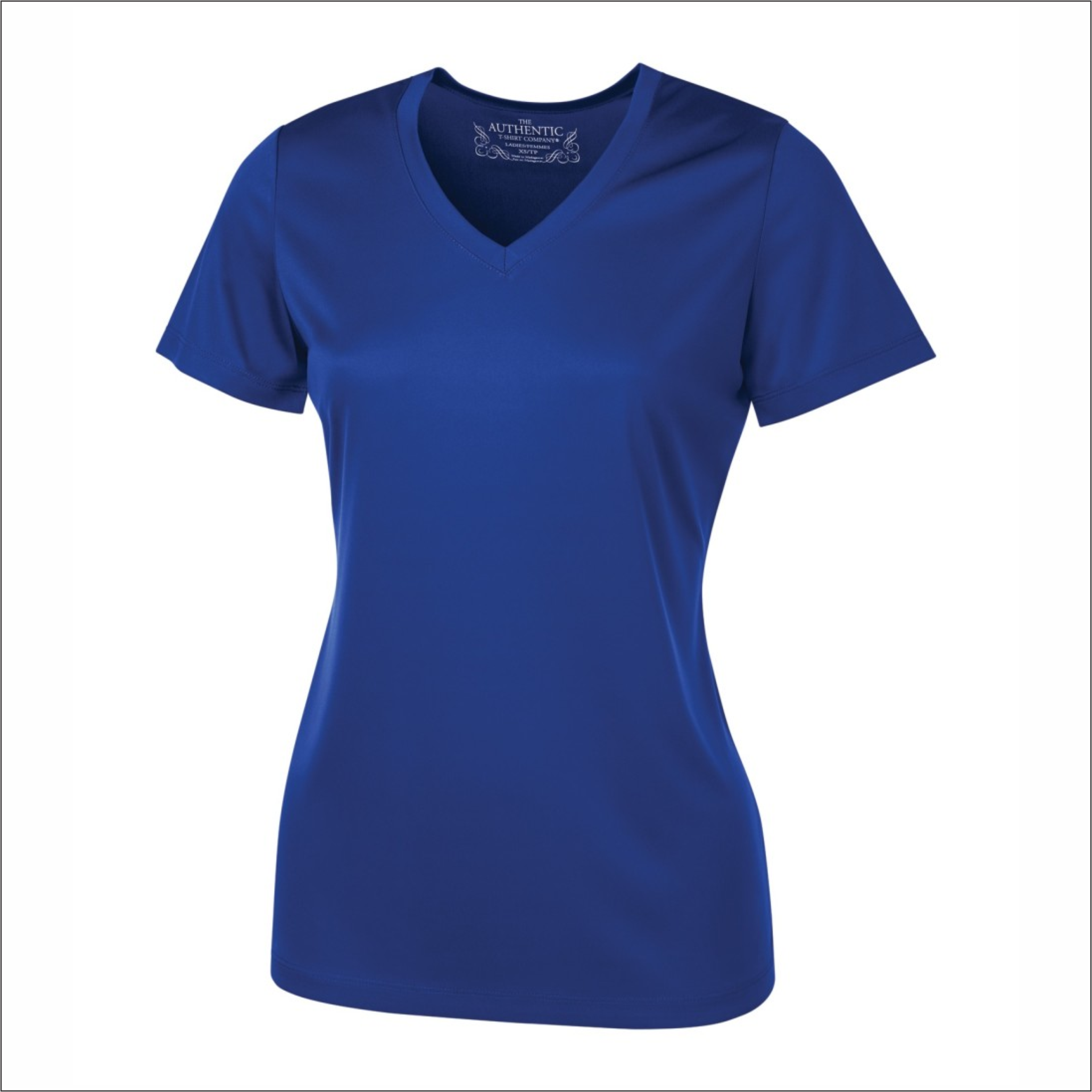 Ladies V-Neck T-Shirt - Polyester - ATC L3520