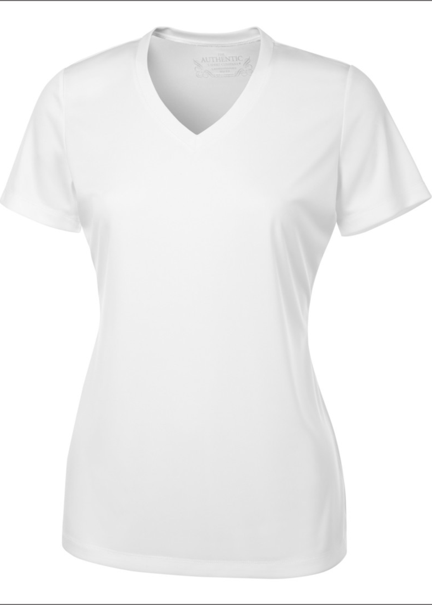Ladies V-Neck T-Shirt - Polyester - ATC L3520