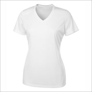 Ladies V-Neck T-Shirt - Polyester - ATC L3520