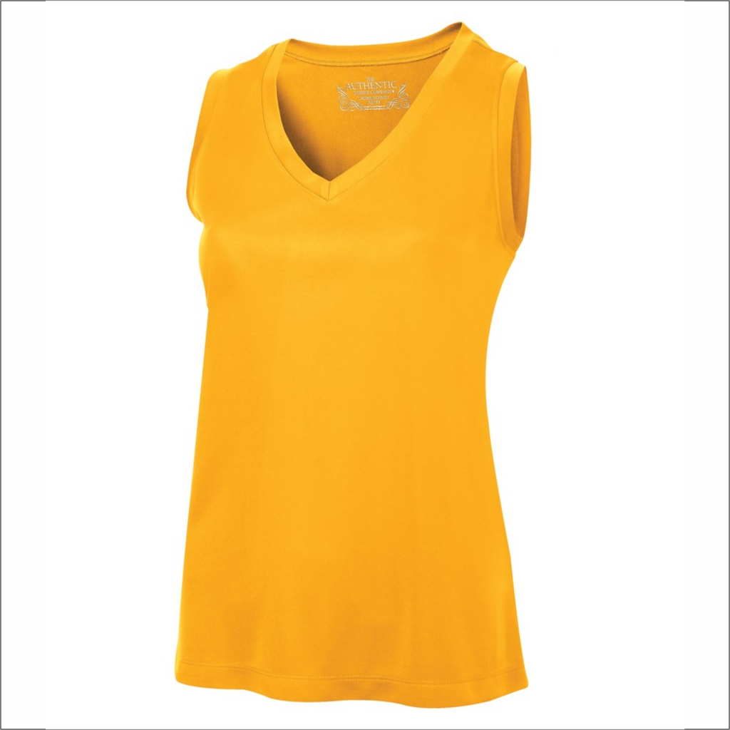 Ladies Sleeveless Tee - Polyester - ATC L3527