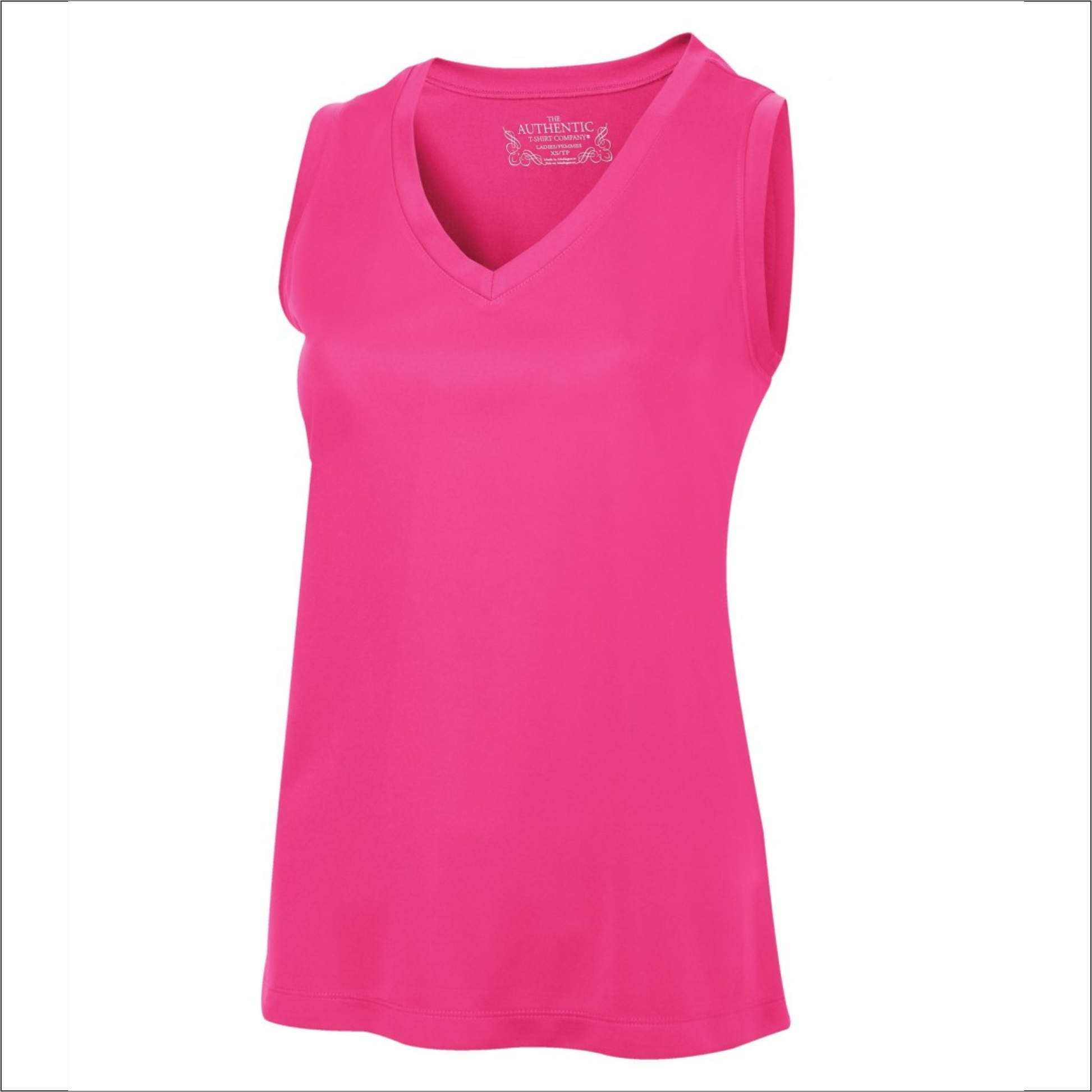 Ladies Sleeveless Tee - Polyester - ATC L3527