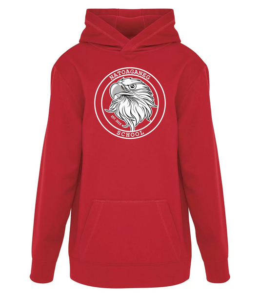 Red Gameday Polyester Hoodie - Natoaganeg School 2023-24