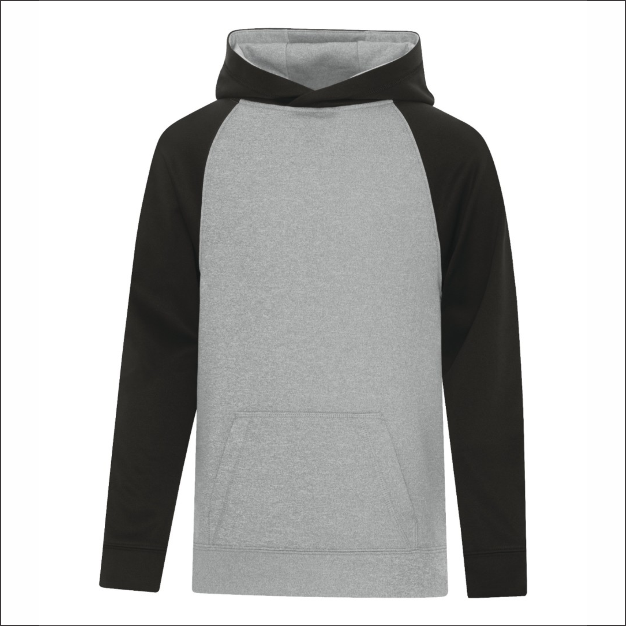 Youth Two-Tone Hoodie - Polyester - ATC Y2037