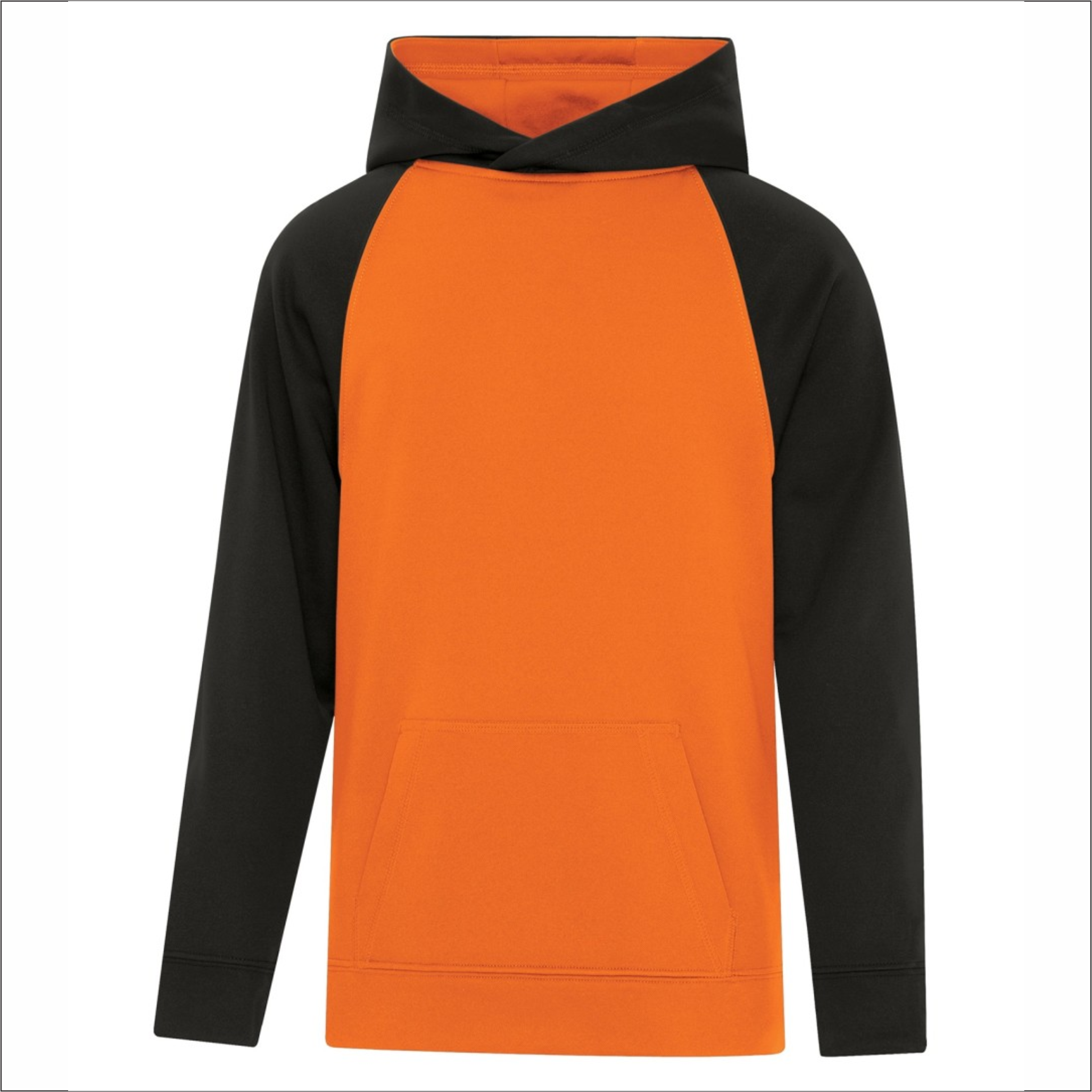 Youth Two-Tone Hoodie - Polyester - ATC Y2037