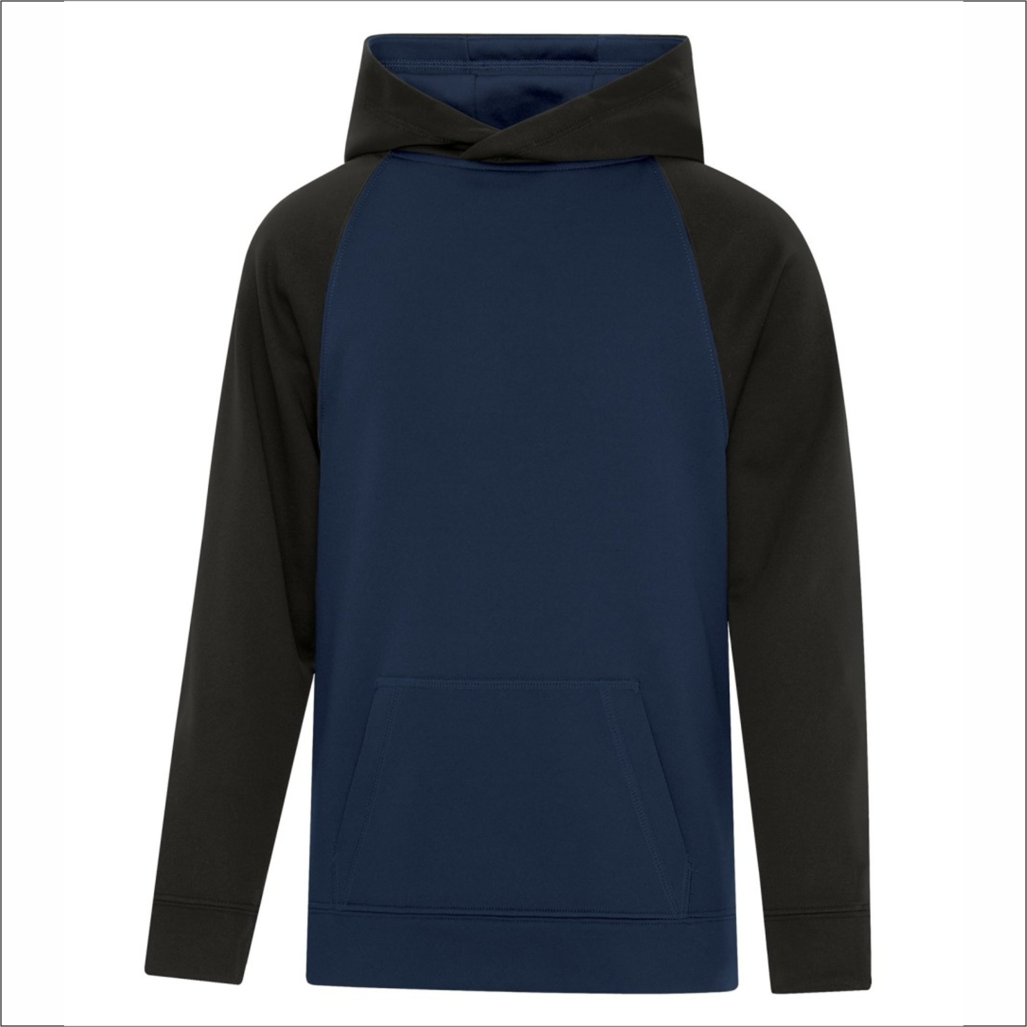 Youth Two-Tone Hoodie - Polyester - ATC Y2037