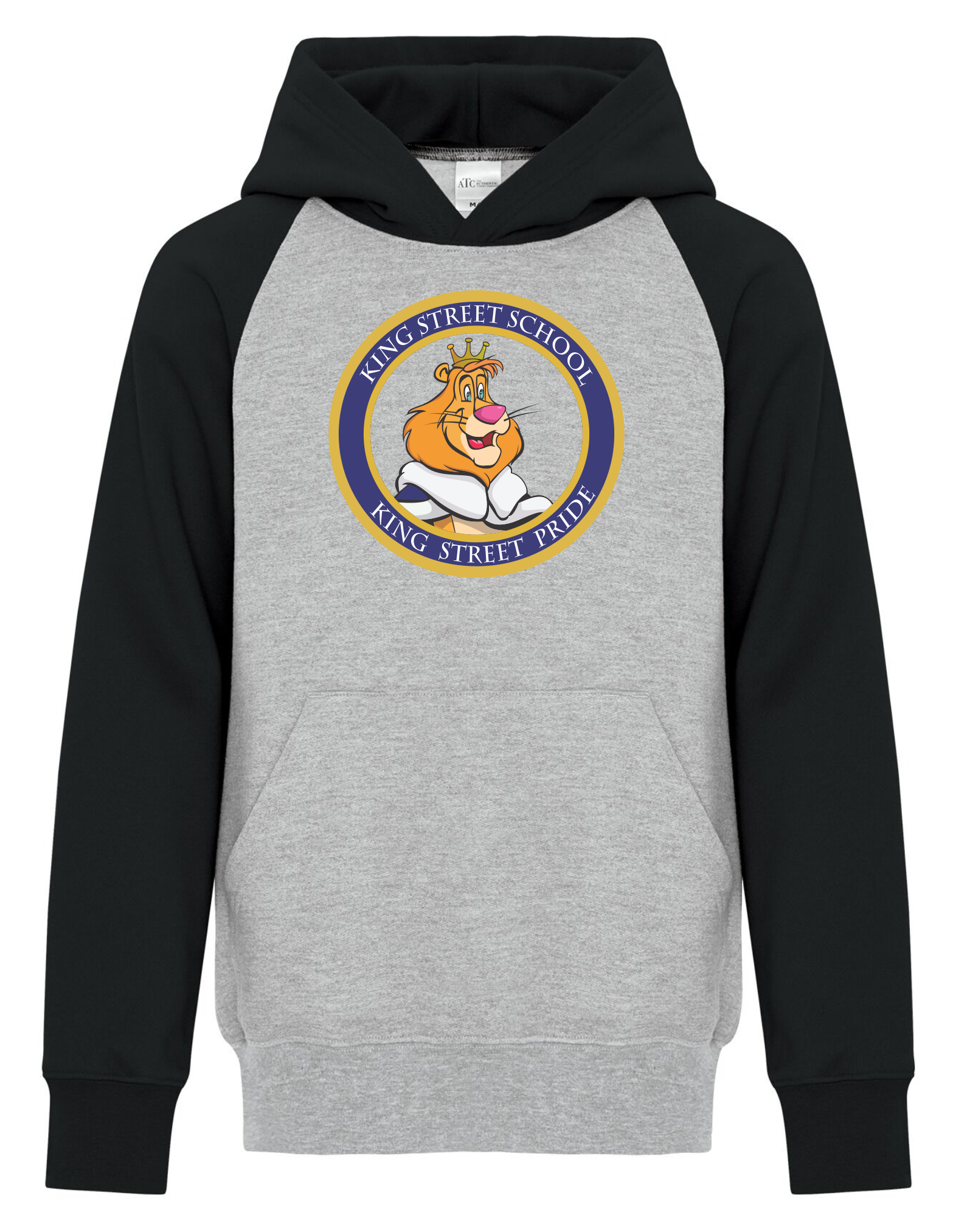 Two Tone Cotton Hoodie - King Street School 2023-24