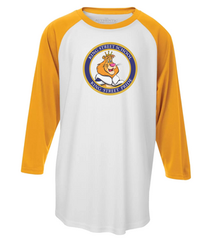 Polyester baseball shirt - King Street School 2023-24