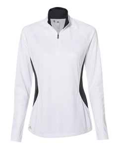 Lightweight Quarter-Zip Ladies Pullover - Adidas A281