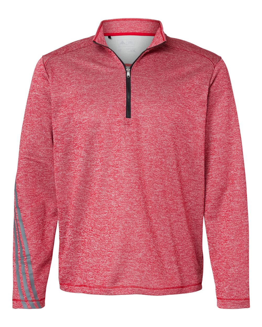 Brushed Terry Heathered Quarter-Zip Men’s Pullover - Adidas A284