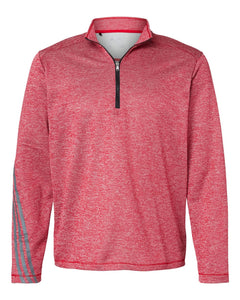 Brushed Terry Heathered Quarter-Zip Men’s Pullover - Adidas A284