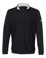 Performance Textured Quarter-Zip Men’s Pullover - Adidas A295