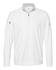 Performance Textured Quarter-Zip Men’s Pullover - Adidas A295