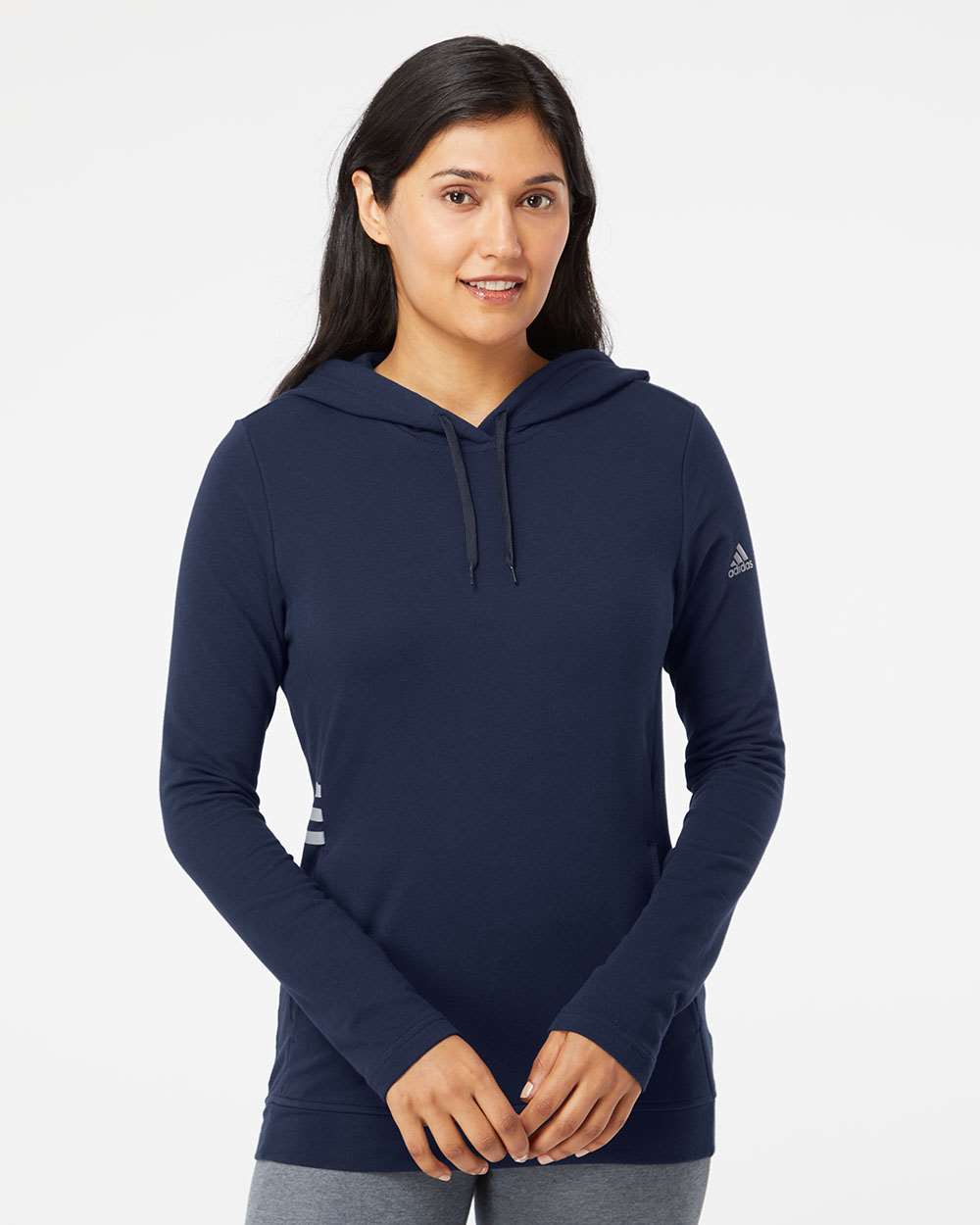 Lightweight Hooded Ladies Sweatshirt - Adidas A451
