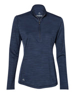 Lightweight Mélange Quarter-Zip Ladies Pullover - Adidas A476