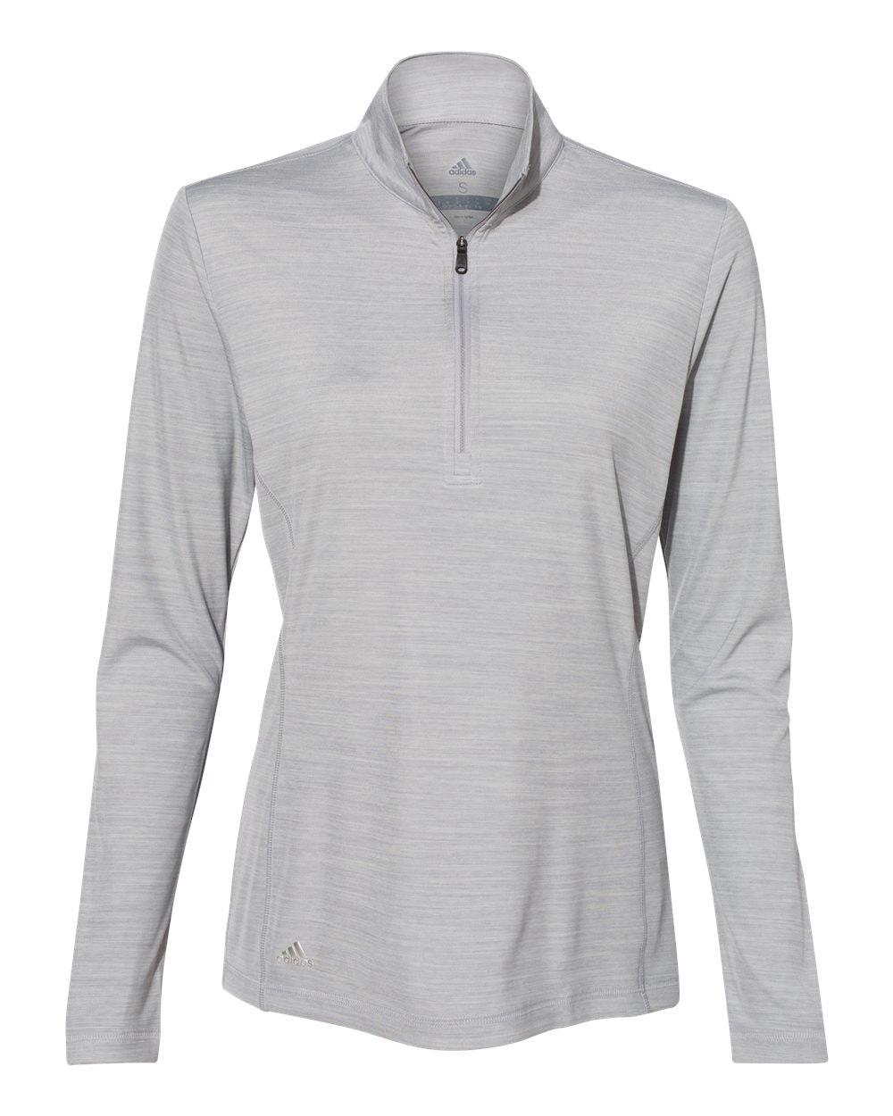 Lightweight Mélange Quarter-Zip Ladies Pullover - Adidas A476