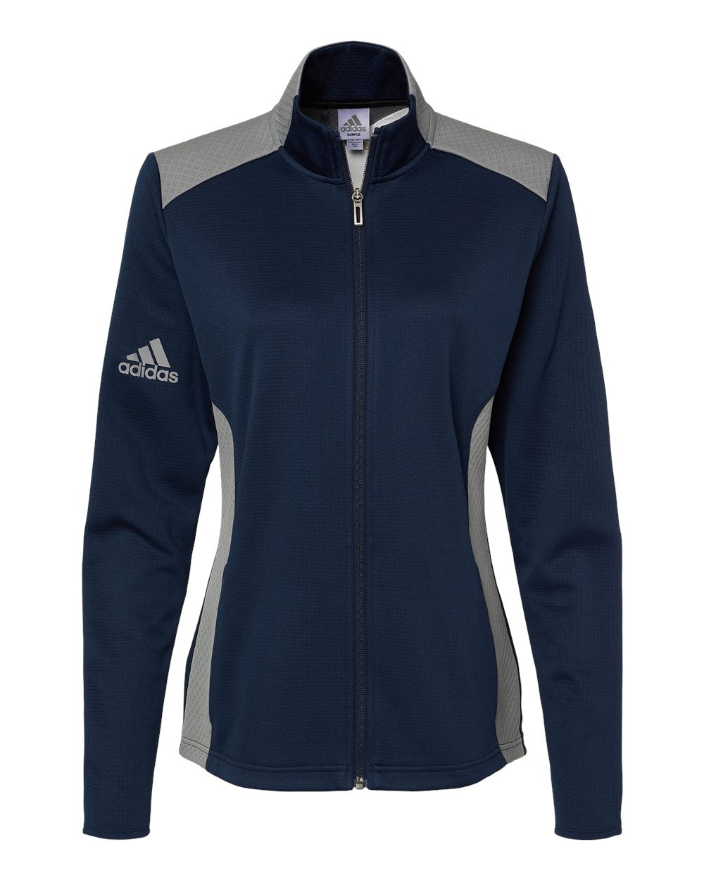 Textured Mixed Media Full-Zip Ladies Jacket - Adidas A529