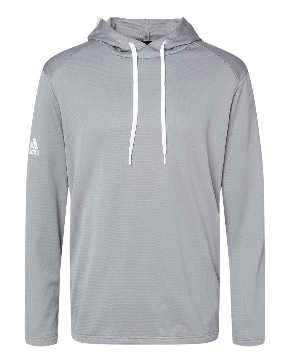 Textured Mixed Media Hooded Men’s Sweatshirt - Adidas A530