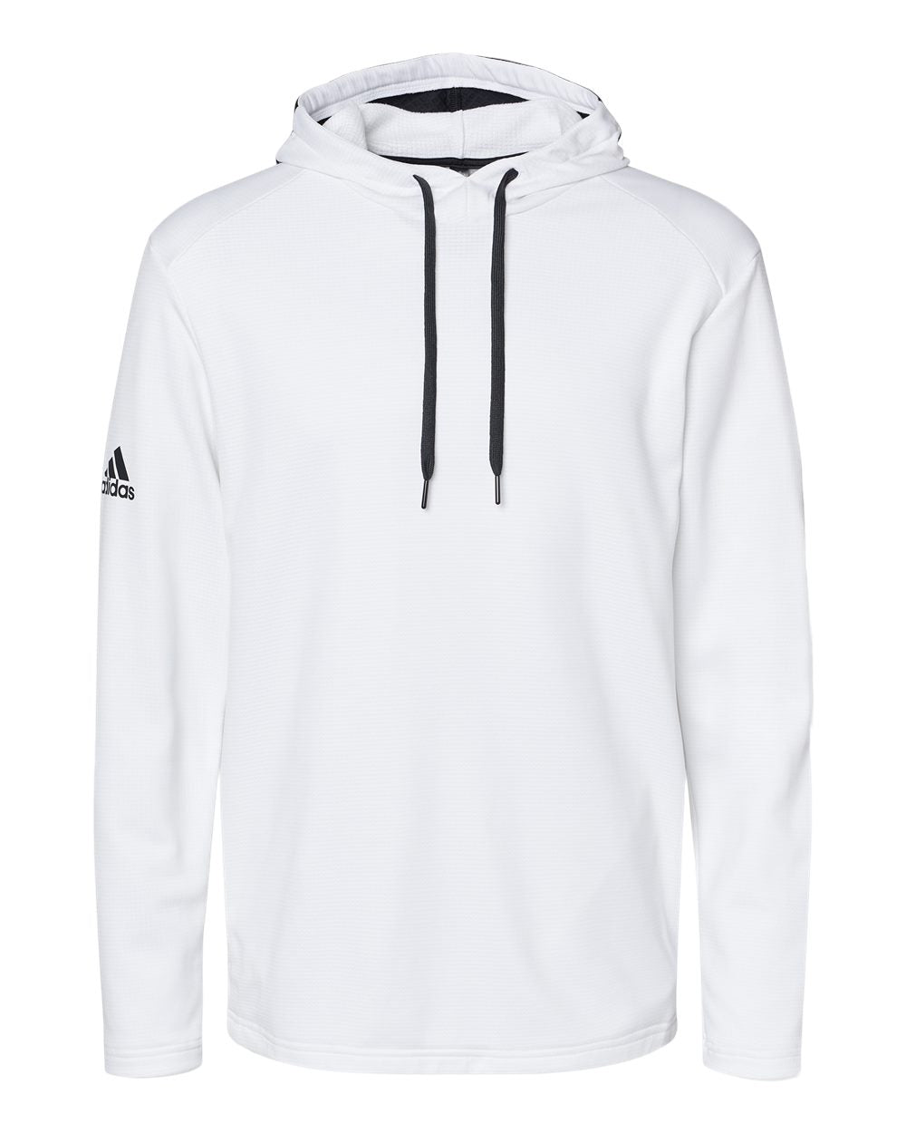 Textured Mixed Media Hooded Men’s Sweatshirt - Adidas A530