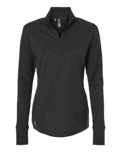 3-Stripes Quarter-Zip Ladies Sweater - Adidas A555