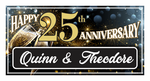 Anniversary Banner - Quinn & Theodore