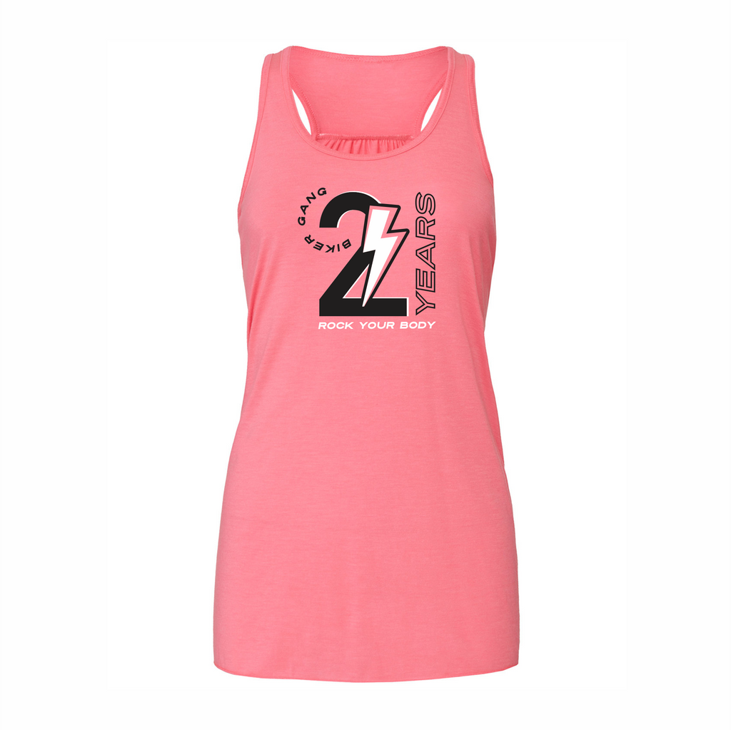 Rock Your Body - 2 Year Biker Gang - Bella Flowy Racerback Tank - B8800