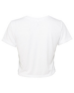 VITA - Black Cropped T-Shirt - White