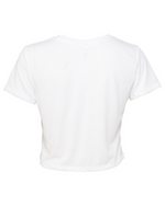 VITA -  Black Cropped T-Shirt - White