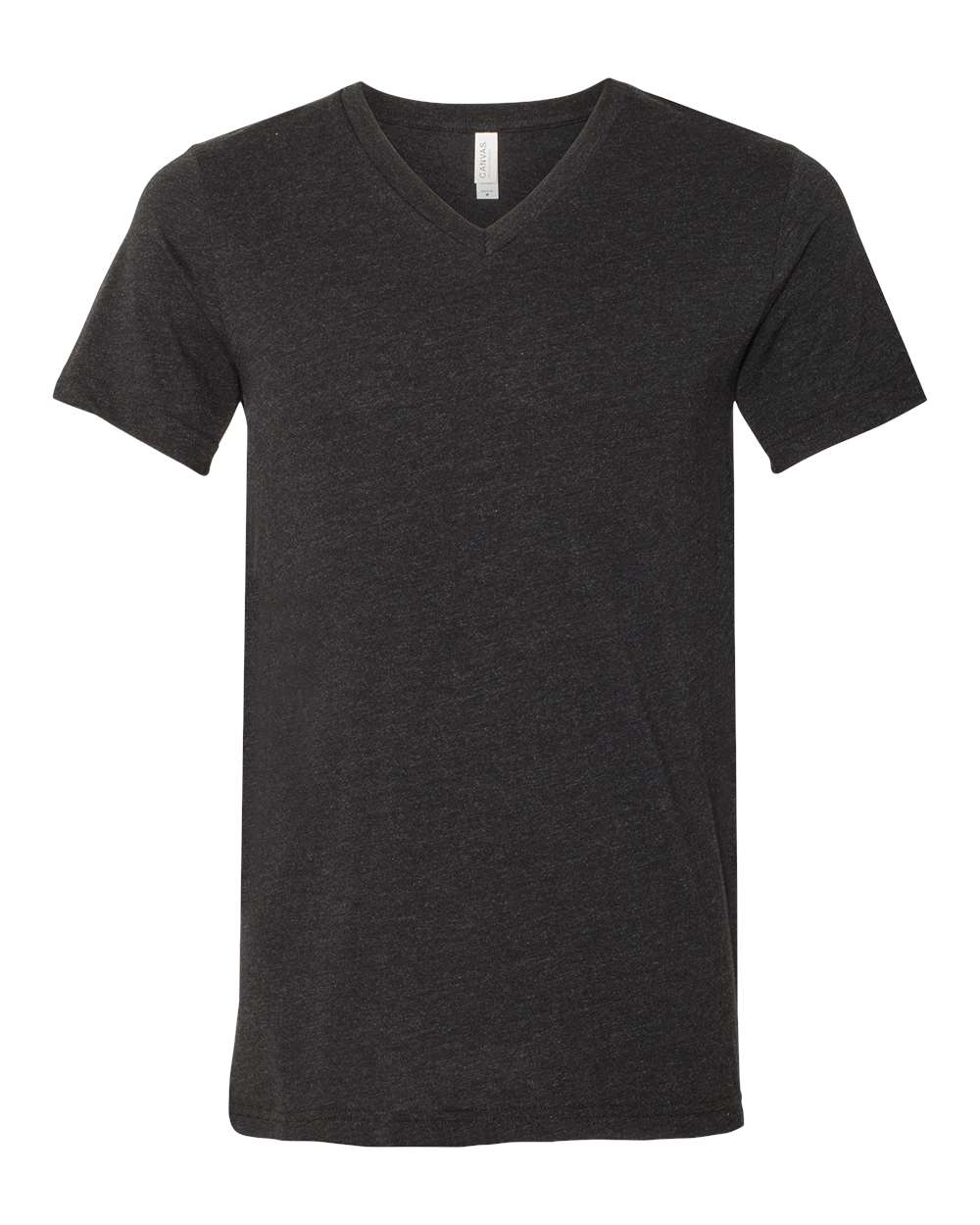 Heather CVC V-Neck Unisex Tee - BELLA + CANVAS 3005CVC