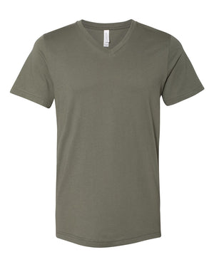 Jersey V-Neck Unisex Tee - BELLA + CANVAS 3005