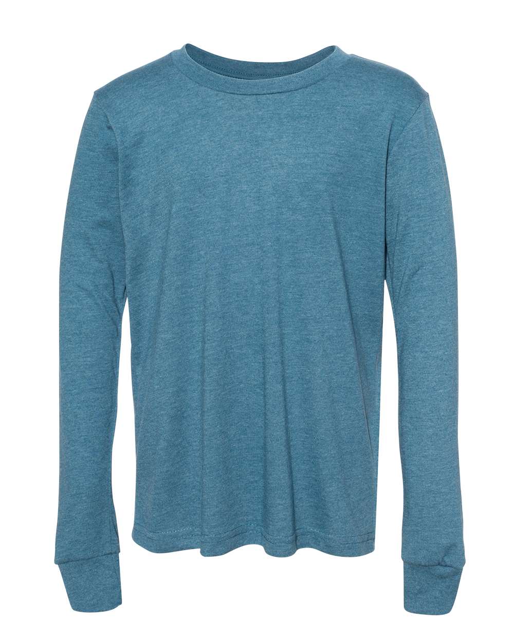 Heather CVC Unisex Long Sleeve Tee - BELLA + CANVAS 3501CVC