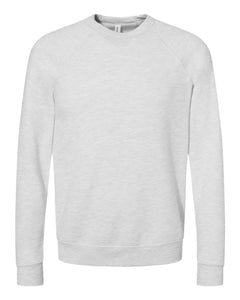 Sponge Fleece Raglan - Unisex Crewneck Sweatshirt - Bella + Canvas 3901