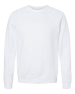 Sponge Fleece Raglan - Unisex Crewneck Sweatshirt - Bella + Canvas 3901