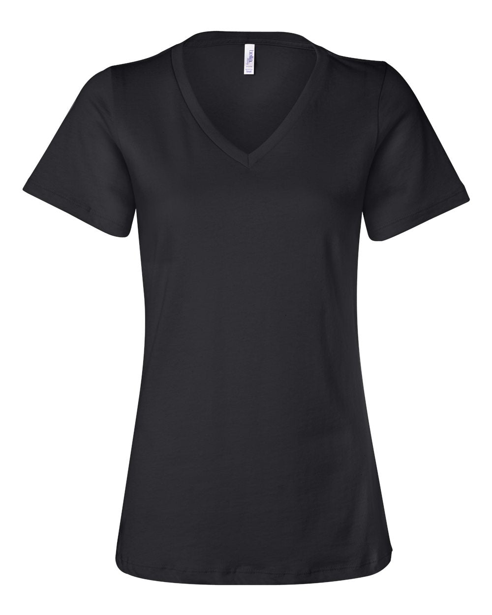 Relaxed Jersey Ladies V-Neck Tee - BELLA + CANVAS 6405