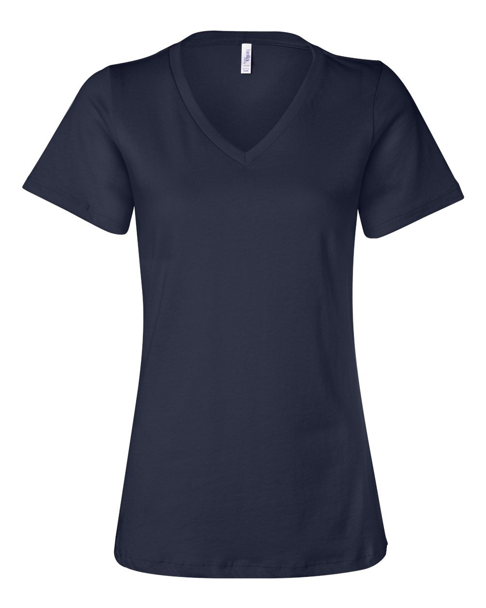 Relaxed Jersey Ladies V-Neck Tee - BELLA + CANVAS 6405
