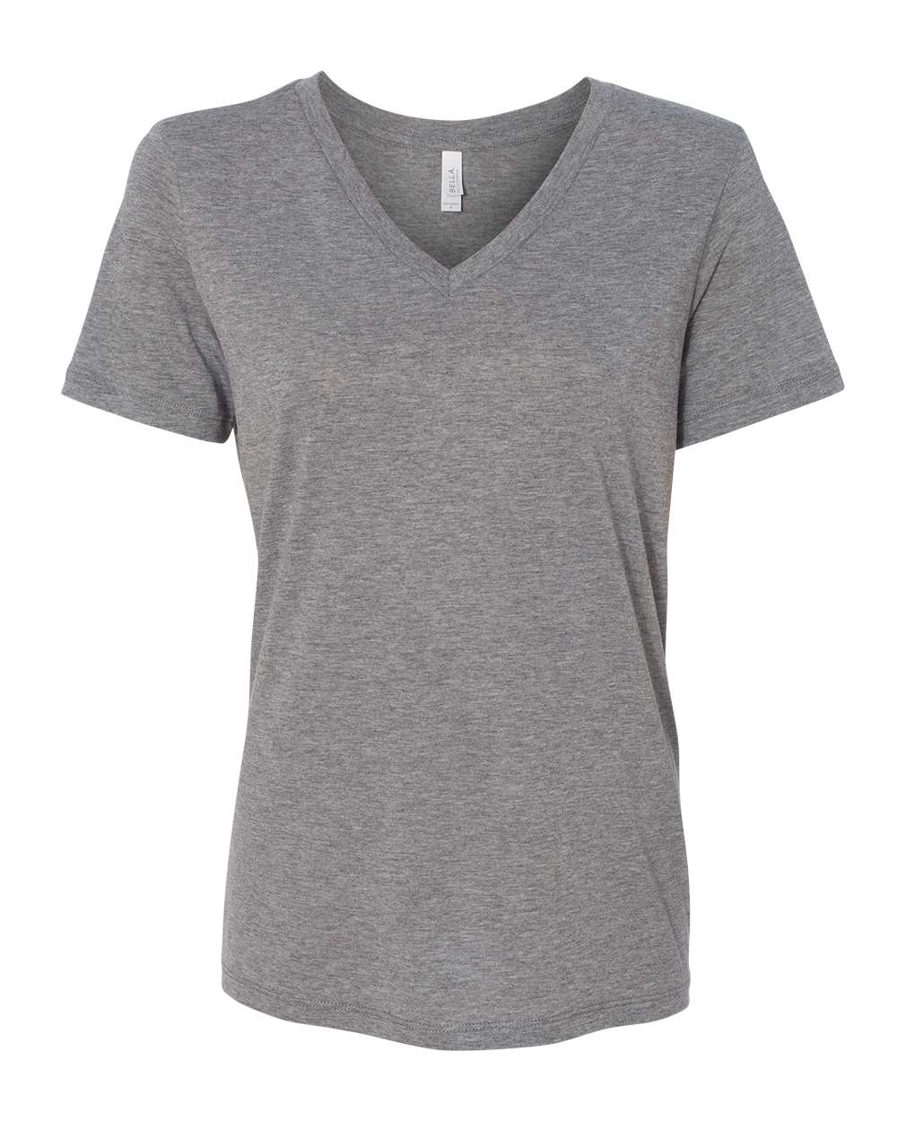 Relaxed Triblend Ladies Short Sleeve V-Neck Tee - BELLA + CANVAS 6415