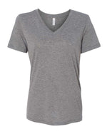 Relaxed Triblend Ladies Short Sleeve V-Neck Tee - BELLA + CANVAS 6415