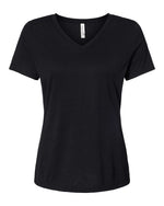 Relaxed Triblend Ladies Short Sleeve V-Neck Tee - BELLA + CANVAS 6415