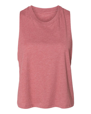 Racerback Crop Ladies Tank - BELLA + CANVAS 6682