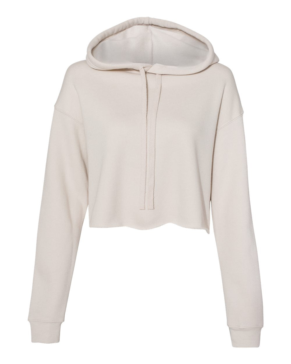 Crop Fleece Ladies Hoodie - BELLA + CANVAS 7502