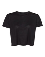Flowy Crop Ladies Tee - BELLA + CANVAS 8882