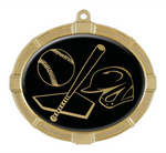 Sport Medals - Baseball - Impact Series MMI62802