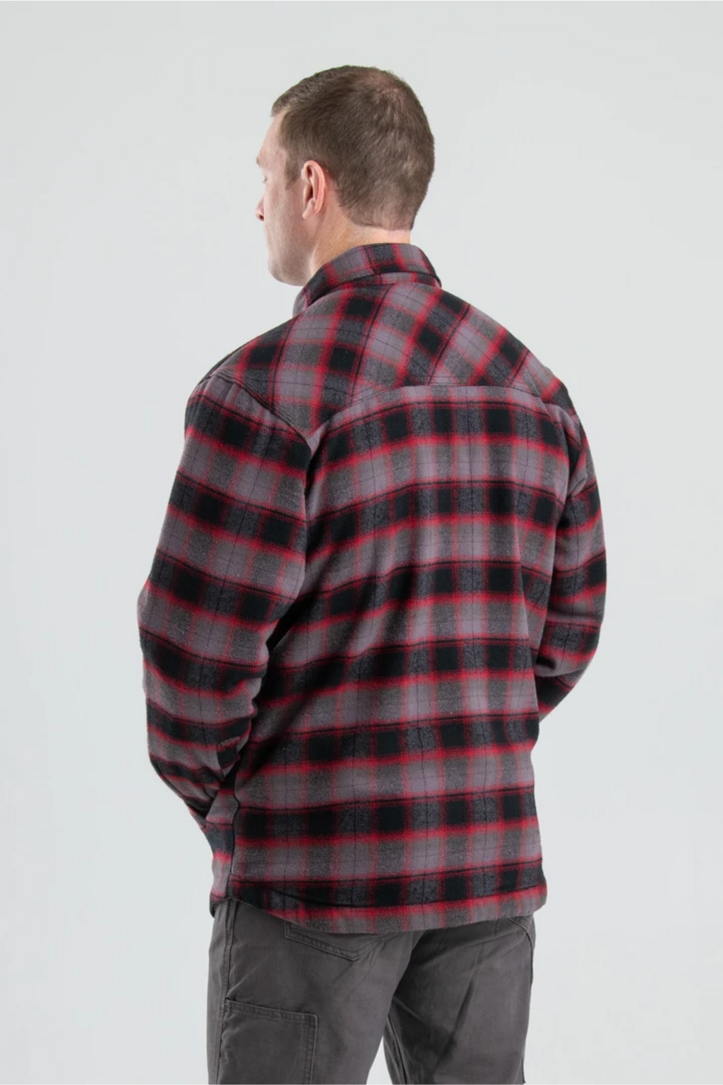 Berne - Timber Sherpa Lined Flannel Shirt Jacket - SH70