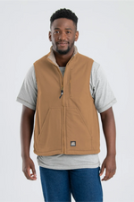 Berne - Heartland Sherpa Lined Washed Duck Vest - V818