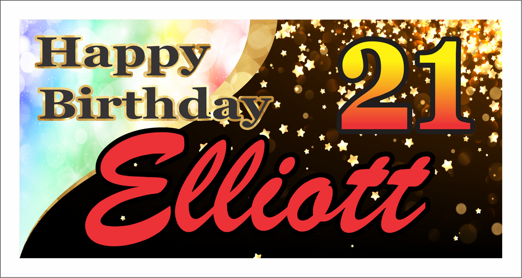 Birthday Banner - Elliott