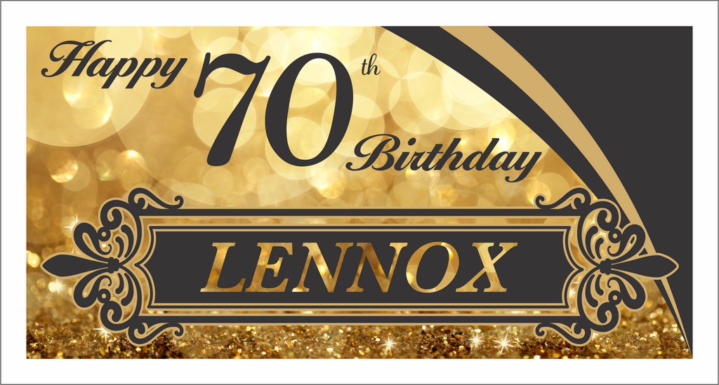 Birthday Banner - Lennox