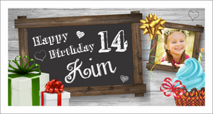 Birthday Banner - Kim (with Photo)