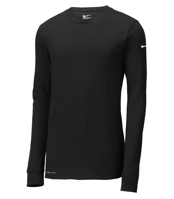 Dri-Fit Cotton & Polly Long Sleeve Men’s Tee - Nike NKBQ5230